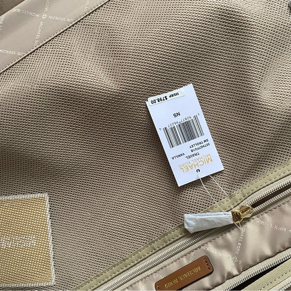 KORS Michael Kors Bags Michael Kors Carry On Luggage Trolley Vanilla Poshmark